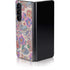 Warm Taupe Floral Galaxy Z Fold5 5G Skin